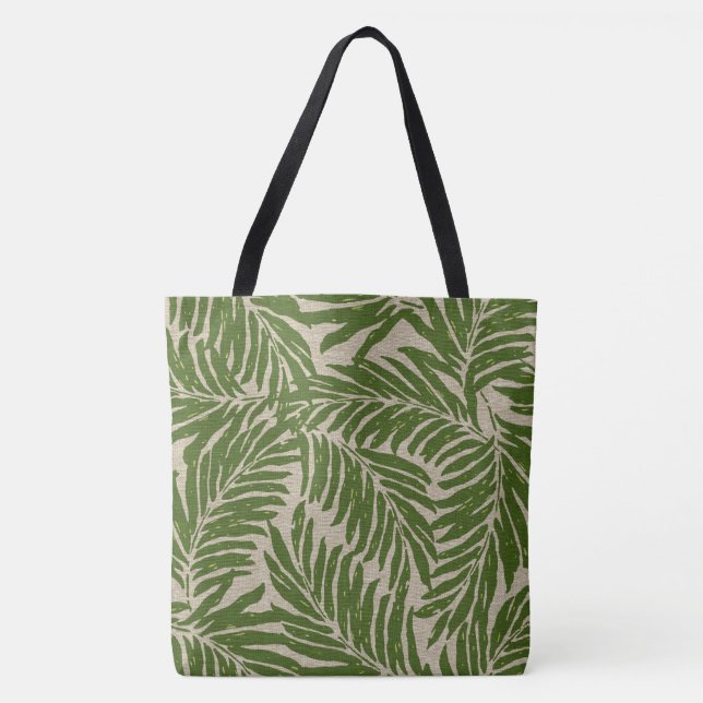 Bolso de lino hawaiano de la playa de la textura (Anverso)