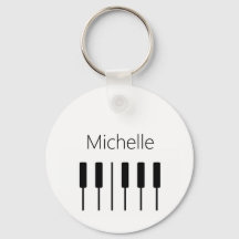 Bolso de llavero de piano personalizado para maest