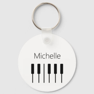 Bolso de llavero de piano personalizado para maest