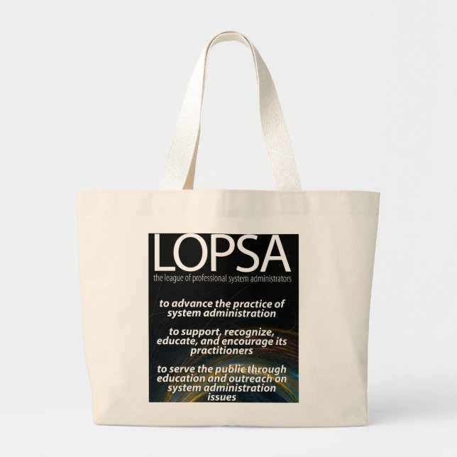 Bolso de LOPSA (Frente)