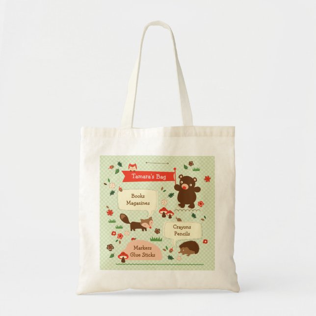 Bolso de los animales del arbolado (Frente)
