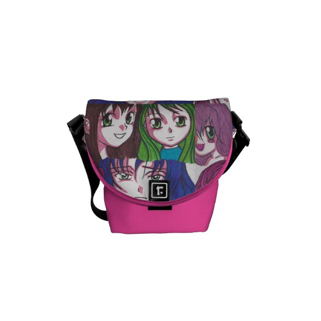 Bolso de los chicas de Manga mini (Frente)