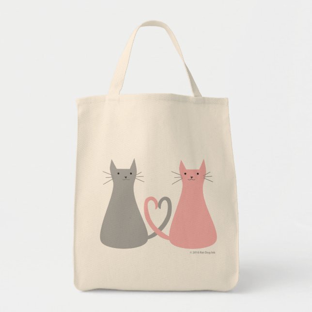 Bolso de los gatos del amor (Frente)