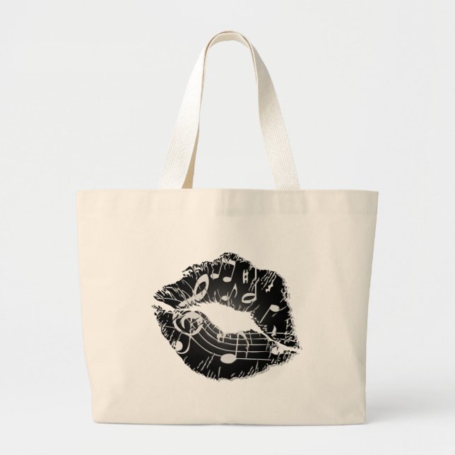Bolso de los labios de la música (Frente)