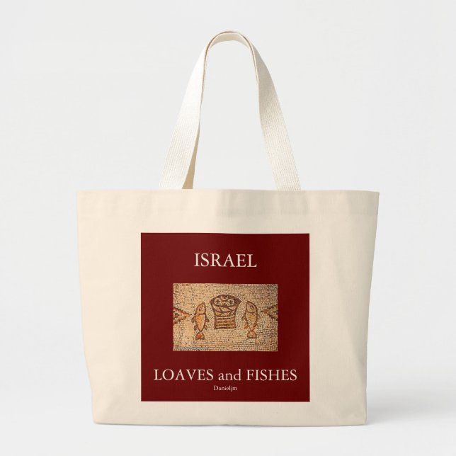 Bolso de los PANES y de los PESCADOS de ISRAEL (Frente)