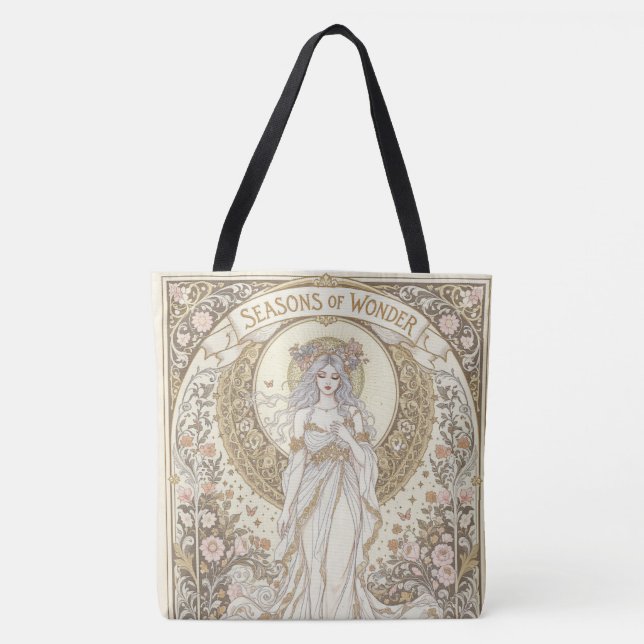 Bolso de mano Art Nouveau - Bolsa de la compra (Anverso)