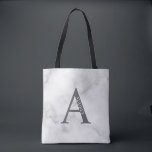 Bolso de mano con monograma personalizado y nombre<br><div class="desc">Regalo con monograma personalizado y nombre
Cuenta con monograma personalizado y nombre en estilo de letra serif clásico.</div>