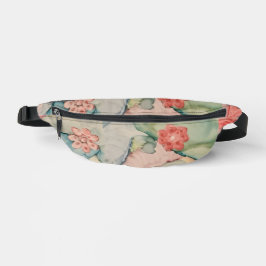 Bolso de mano de impresión a dos caras en el jardí