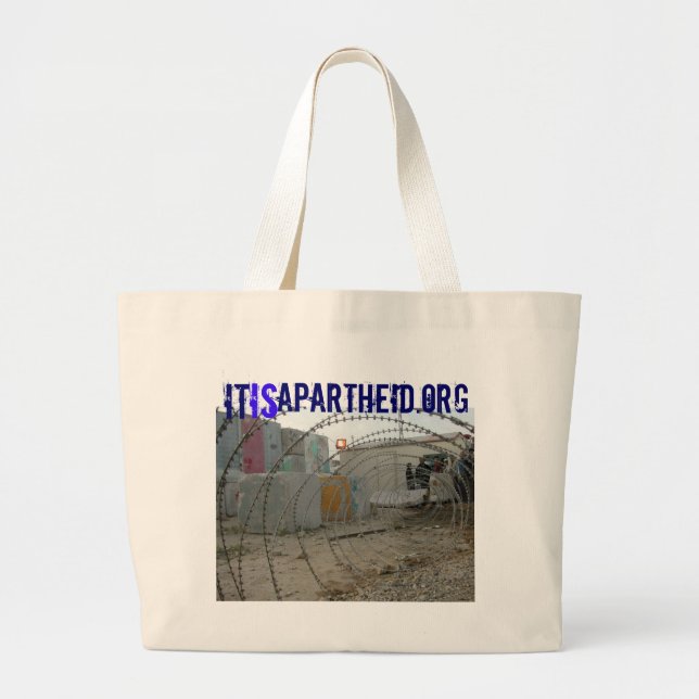 bolso de mano de itisApartheid.org (Frente)