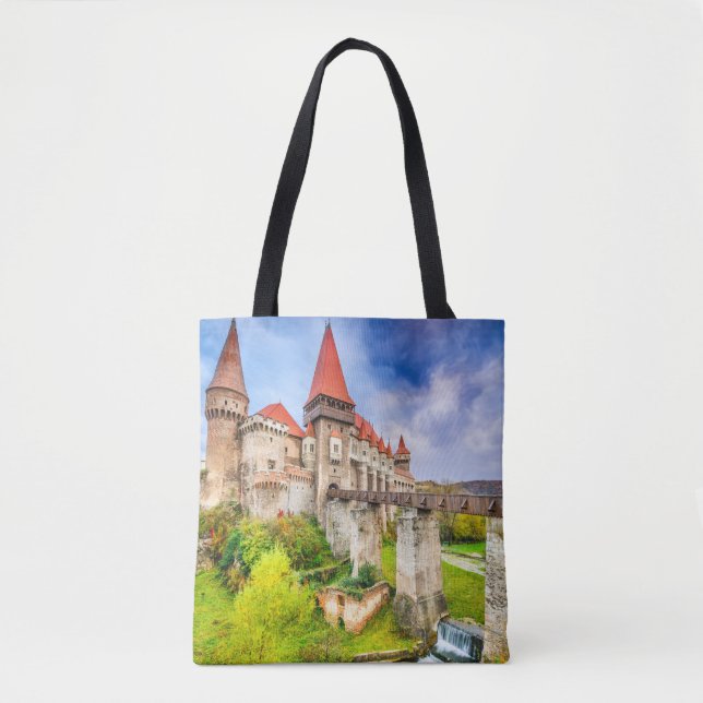 Bolso de mano personalizado Corvin castle (Anverso)