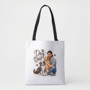 Bolso de mano Proud Dog Dad – Bolsa de regalo para