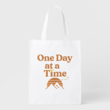 Bolso de mano "Un día a la vez" 