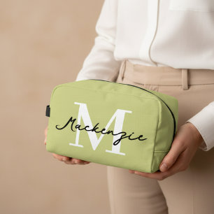 Bolso de maquillaje con monograma personalizado re