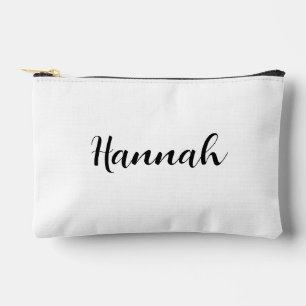 Bolso de maquillaje con nombre, Bolsa de maquillaj
