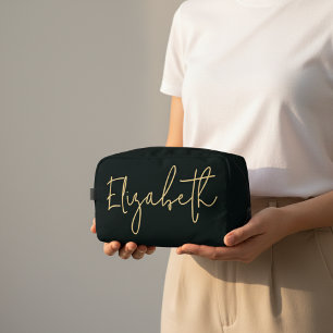 Bolso de Maquillaje con Nombre Personalizado para