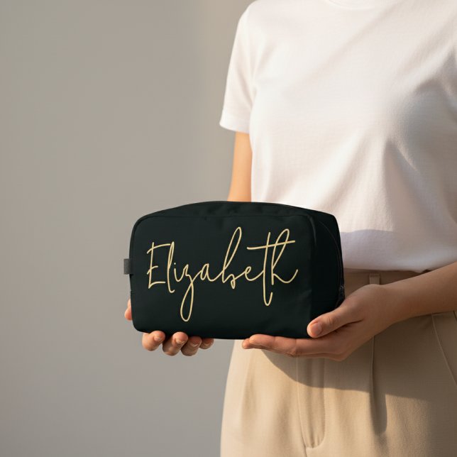 Bolso de Maquillaje con Nombre Personalizado para  (Cute Personalized Makeup Pouch – Gift for Teacher, Daughter,  Mom, Bridesmaid or Sister)