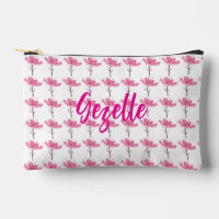 Bolso de Maquillaje Floral Personalizado, Bolso de