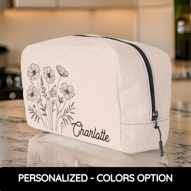 Bolso de Maquillaje Personalizado para Damas de Ho (bridesmaid gift, bridesmaid proposal gift, baby shower gift, bridal shower gift, wedding gift)