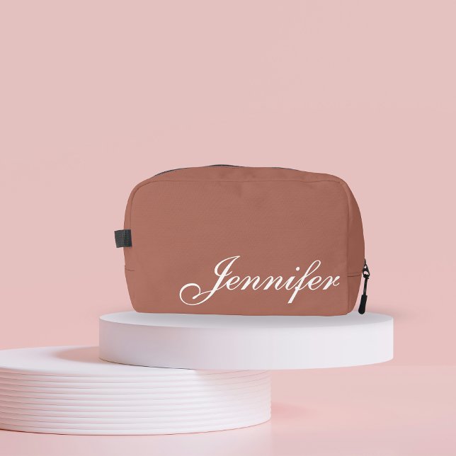 Bolso de Maquillaje Personalizado para Mujeres Rec (bridesmaid gift, bachelorette gift, bridal shower gift, bridesmaid proposal gift, birthday gift,)