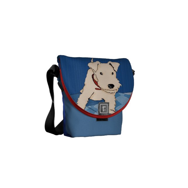 Bolso De Mensajero Turron Messenger Bag (Frente/Bajo)