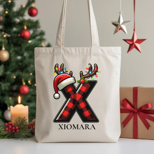Bolso de Navidad personalizado para ella, bolsa de