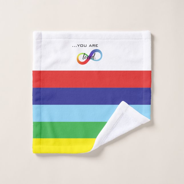 Bolso de orgullo LGBTQ+ Infinity (Toallita)