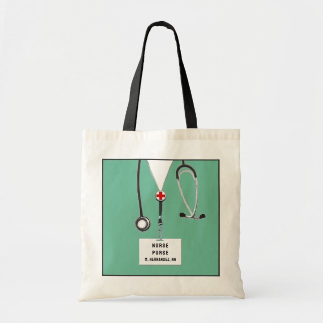 bolso de regalo de enfermería personalizado (Frente)