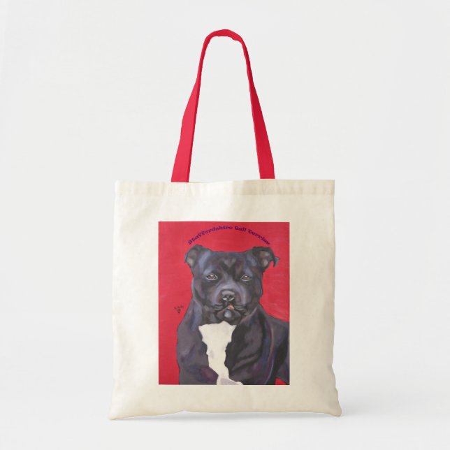 Bolso de Staffordshire bull terrier (Frente)