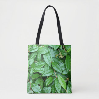 BOLSO DE TELA しっとり濡れた葉っぱバッグ