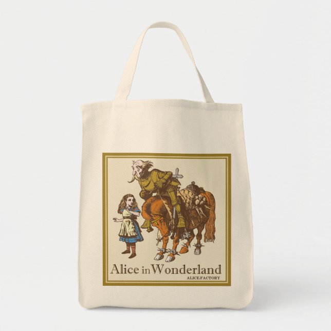 BOLSO DE TELA アリスと騎士 0100 (Frente)