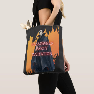 BOLSO DE TELA ドラキュラ伯爵のハロウィンパーティー招待