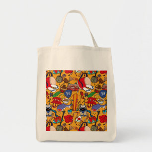 Bolso De Tela 沖縄 del tote del ilustracion del uchina del tem