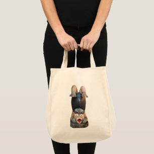Bolso De Tela 河 de Kappa 童 Handstand