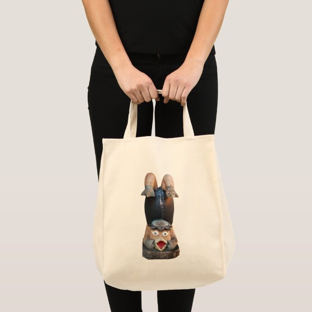 Bolso De Tela 河 de Kappa 童 Handstand (Anverso (producto))