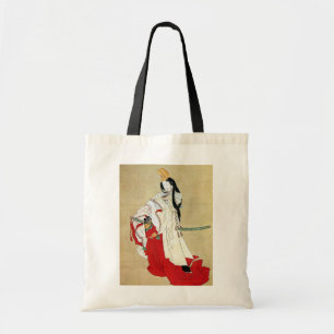 Bolso De Tela 白 拍 子, 北 Baile Shirabyōshi, Hokusai, Ukiyo-e