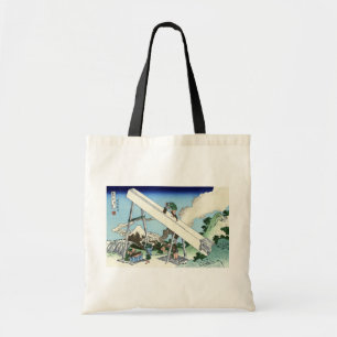 Bolso De Tela 遠 江 山 中, 北 斎 Ver Mt.Fuji de Totomi, Hokusai