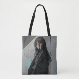 Bolso De Tela 黒コートJKトートバッグ|寿司娘 GenerativeAI