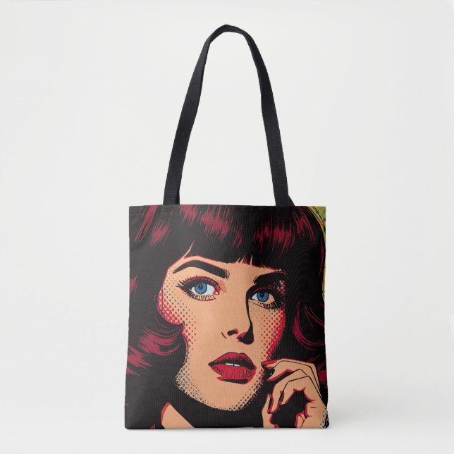 Bolso De Tela 001_Arte Pop  (Anverso)