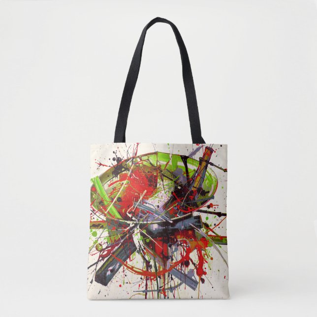 Bolso De Tela 002_Salpicadura de pintura (Anverso)