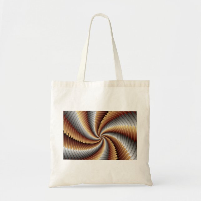 Bolso De Tela 007 Fractal (Frente)