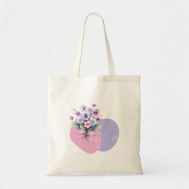 Bolso De Tela 02 constelaciones sutiles violetas y de Pisces