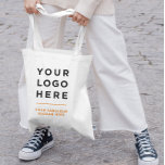 Bolso De Tela 100% cotton Personalized logo and text tote bag<br><div class="desc">100% cotton Simple orange Professional Business Logo Slogan Corporate Promotional cotton tote bag featuring your company logo and a personalized slogan,  website,  social or any marketing text,  perfect as giveaway for corporate celebrations,  employee,  customers.</div>