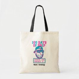 Bolso De Tela 100 Días de Drip 0 Errores Orgullo de la Escuela d
