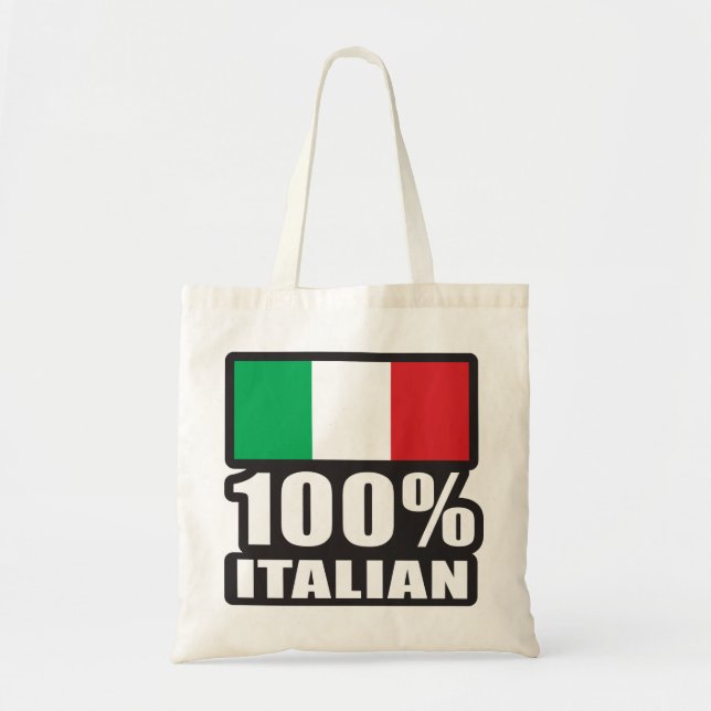 Bolso De Tela 100% italiano (Frente)