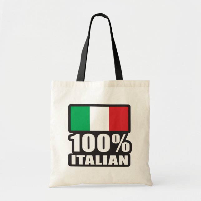 Bolso De Tela 100% italiano (Frente)