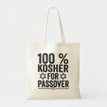 Bolso De Tela 100% Kosher para Pascua Funny Passover Pesach<br><div class="desc">chanukah,  menorah,  hanukkah,  dreidel,  jewish,  Chrismukkah,  vacaciones,  horah,  navidades,  sufganiyot</div>