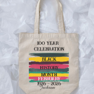Bolso De Tela 100 year celebration black history month 2026