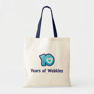 Bolso De Tela 10 años de logotipo de Webkinz