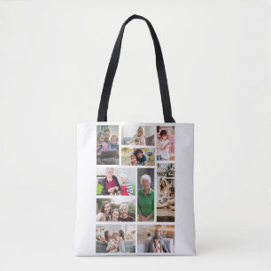 Bolso De Tela 10 Collage de fotos Personalizado