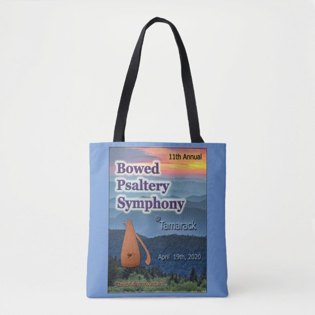 Bolso De Tela 11.º Tote Sinfónico Anual de Salterias (Anverso)